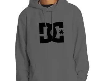Hoodie DC Shoes Star Gris