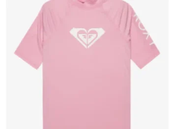 Remera Roxy Lycra Kid Rosa