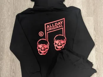 Hoodie All Day Corchea