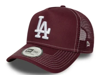 Gorra New Era 9FORTY Trucker Los Angeles Dodgers Bordo