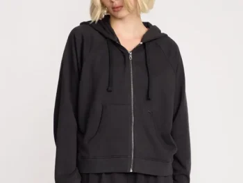Hoodie Zip Volcom Lived In Fleece