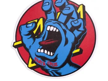Sticker Santa Cruz Hand Dot
