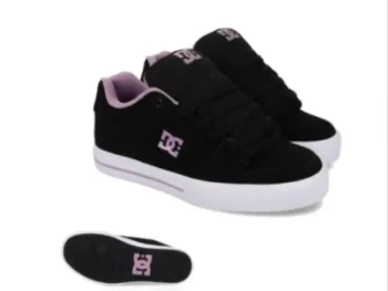 Zapatilla DC Shoes Pure Girl Negro Rosa