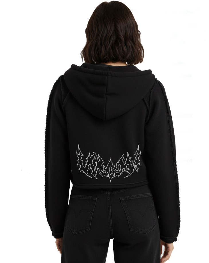 Hoodie Zip Volcom Slim Goth