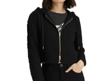 Hoodie Zip Volcom Slim Goth
