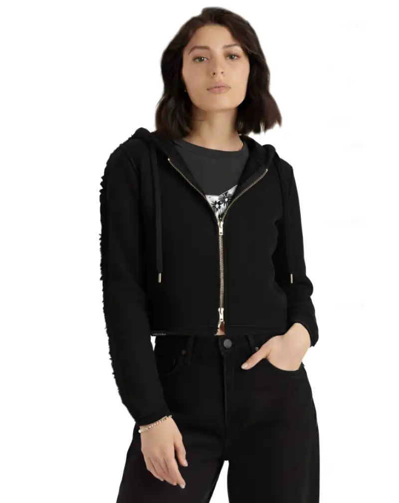 Hoodie Zip Volcom Slim Goth