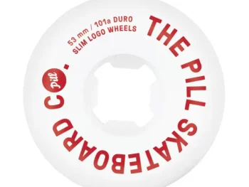 Ruedas Pill Cónicas Slim Logo 53mm 101a