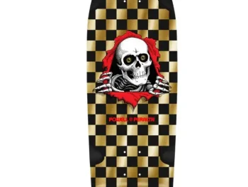 Tabla Powell Peralta Ripper Silver Check Gold 10.0