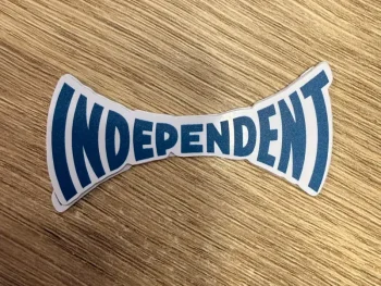 Sticker Independent Logo Azul