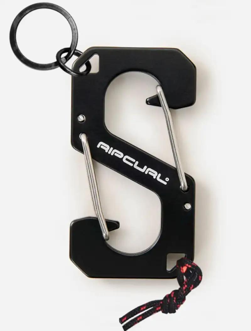 Llavero Rip Curl Search Carabiner Negro
