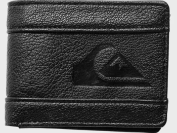 Billetera Quiksilver Quadrant Negro