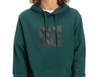 Hoodie DC Shoes Star Verde