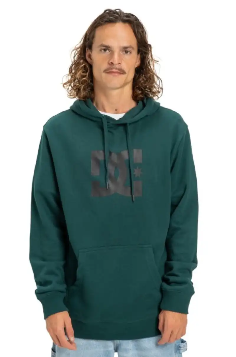 Hoodie DC Shoes Star Verde