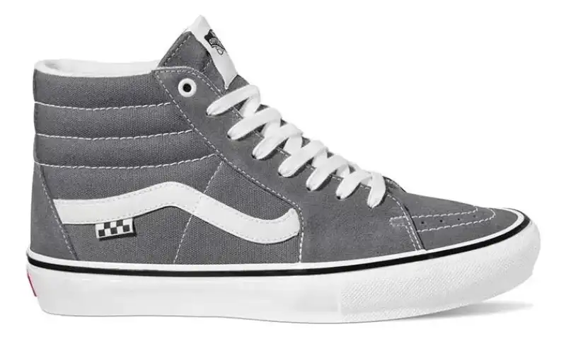 Zapatilla Vans SK8 Hi Skate Gris