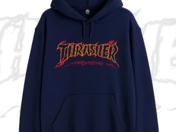 Hoodie Thrasher Cracked