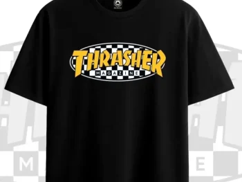 Remera Thrasher Checkered