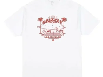 Remera Grizzly Local Pusher Blanco XXL